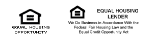 Equal Housing Lender and Equal Housing Opportunity